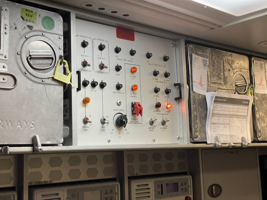 Professional electrical panel upgrade in progress