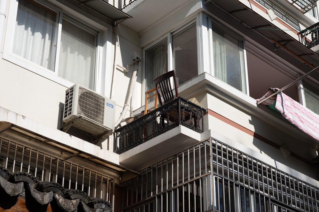 Residential HVAC outdoor air conditioning unit